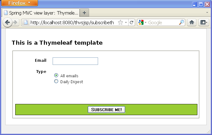 Spring boot mvc thymeleaf example sale